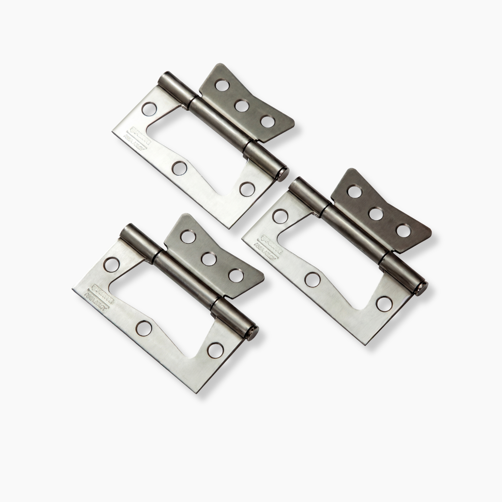 BISAGRAS FORTE TIPO MARIPOSA NIQUELADA 3 X 3 DE 1.8MM(X3)