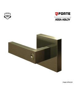 MANIJA  DORMITORIO CUADRADA BRONCE ANTIGUO